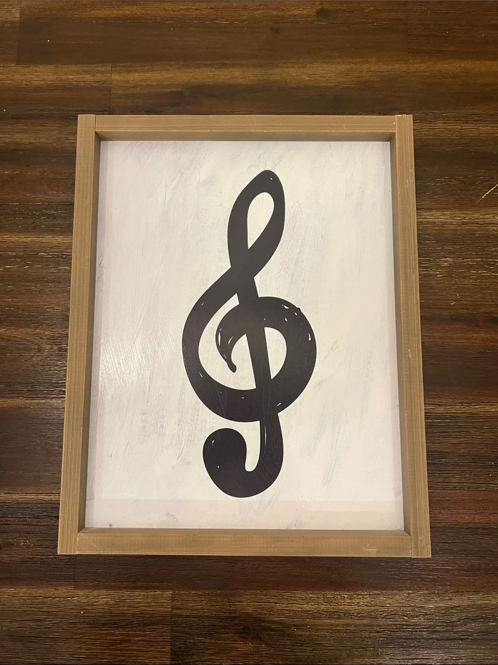 Framed Musical Note Wall Art Trio in Black - Home Wall Decor